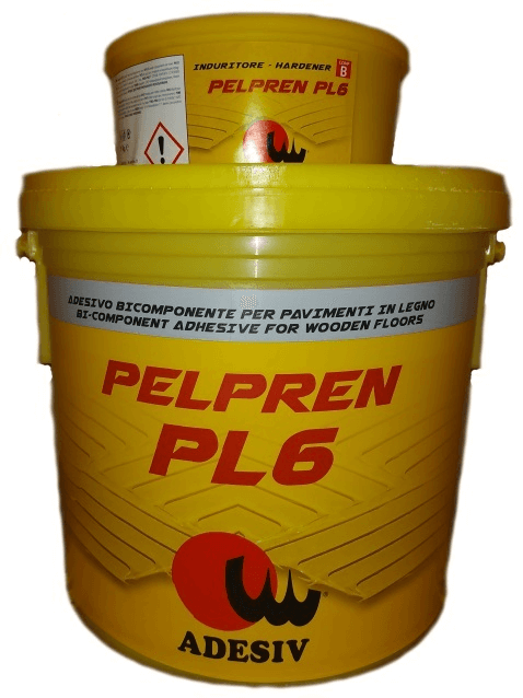 Клей паркетный двухкомпонентный полиуретановый Adesiv Pelpren PL6