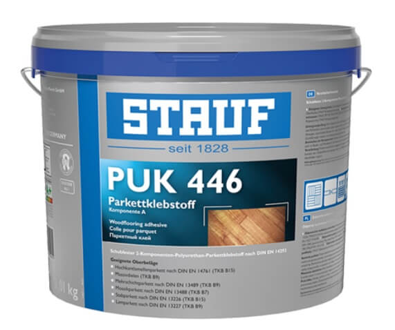 Stauf PUK 446 P клей для паркета двухкомпонентный полиуретановый