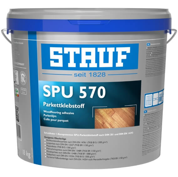 Stauf SPU 570 клей для массивной доски на стяжку